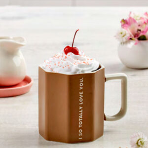 Taza de porcelana San Valentín de 400 ml